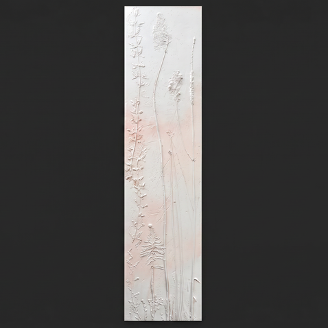 Dekorativni stenski panel - Cvetje Flores - 260 x 60 cm