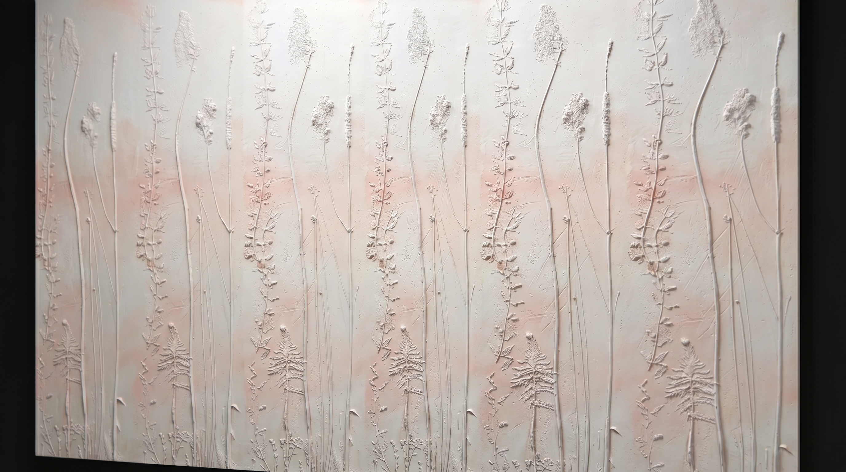 Dekorativni stenski panel - Cvetje Flores - 260 x 60 cm