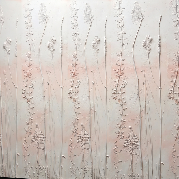 Dekorativni stenski panel - Cvetje Flores - 260 x 60 cm