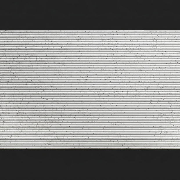Dekorativni stenski panel - Valovi Tubes - 243 x 100 cm