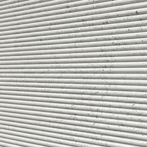 Dekorativni stenski panel - Valovi Tubes - 243 x 100 cm