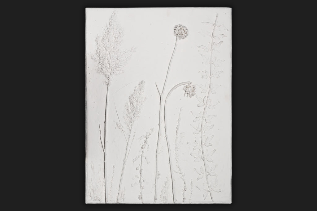 Dekorativni stenski panel - Cvetje 3D Flower bela (A/B/C/D) - 80 x 60 cm