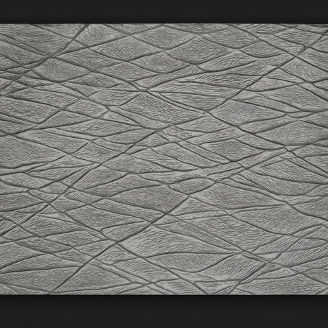 Dekorativni stenski panel - Tekstura Bark siva - 200 x 100 cm
