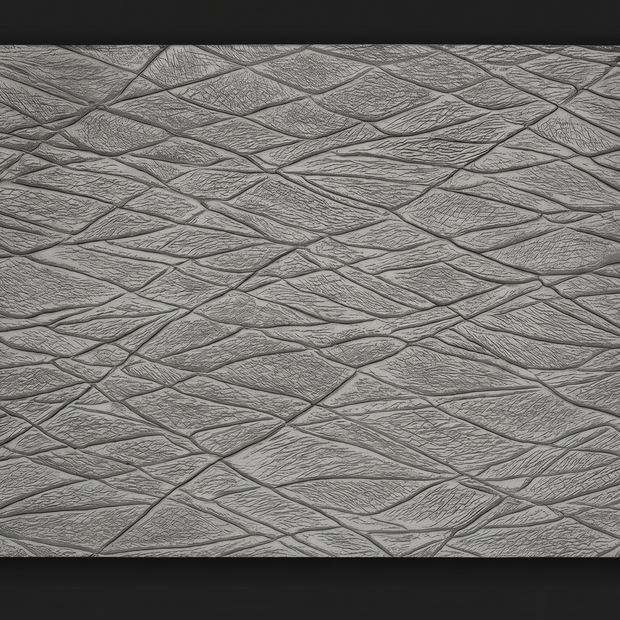 Dekorativni stenski panel - Tekstura Bark siva - 200 x 100 cm