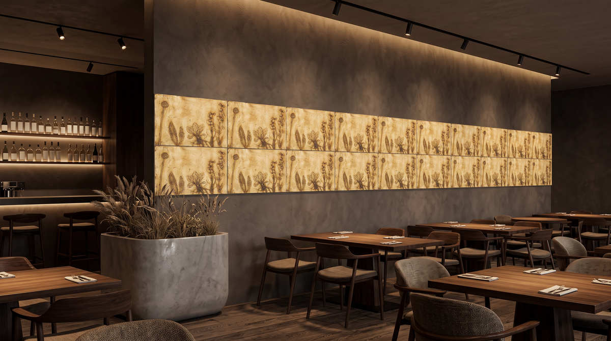 Dekorativni stenski panel - Cvetje 3D Flower (A/B/C/D) - 80 x 60 cm