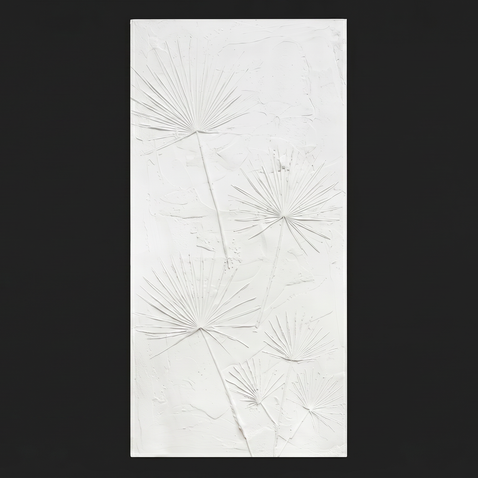 Dekorativna zidna ploča - Cvijeće Tropical leaf - 200 x 100 cm