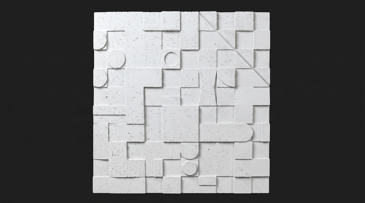 Dekorativni stenski panel - Tekstura Dekora - 99,5 x 99,5 cm