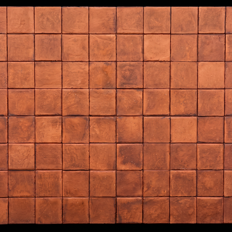 Dekorativni stenski panel - Tekstura Red Tile - 121 x 90 cm