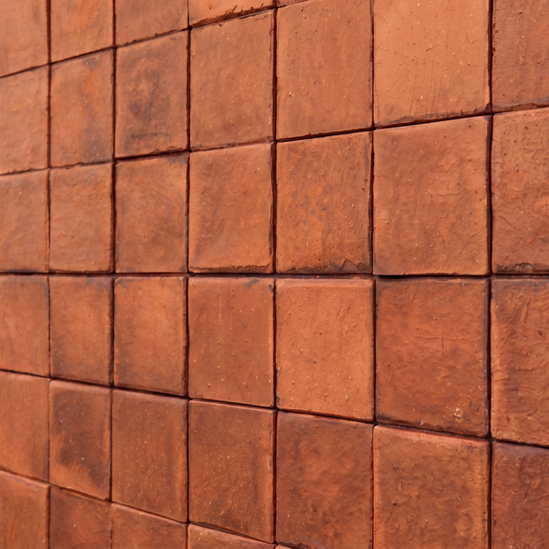 Dekorativni stenski panel - Tekstura Red Tile - 121 x 90 cm