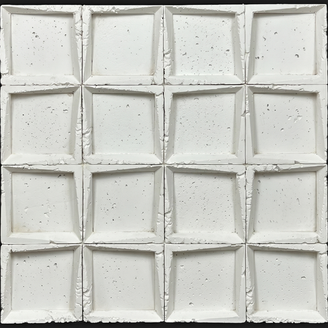 Dekorativni stenski panel - Tekstura Cubik - 60 x 60 cm