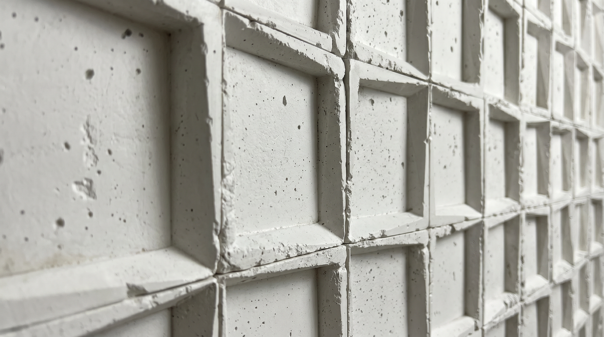 Dekorativni stenski panel - Tekstura Cubik - 60 x 60 cm