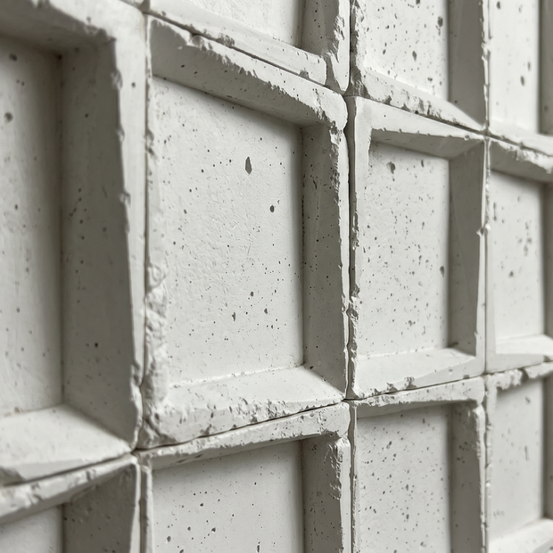 Dekorativni stenski panel - Tekstura Cubik - 60 x 60 cm