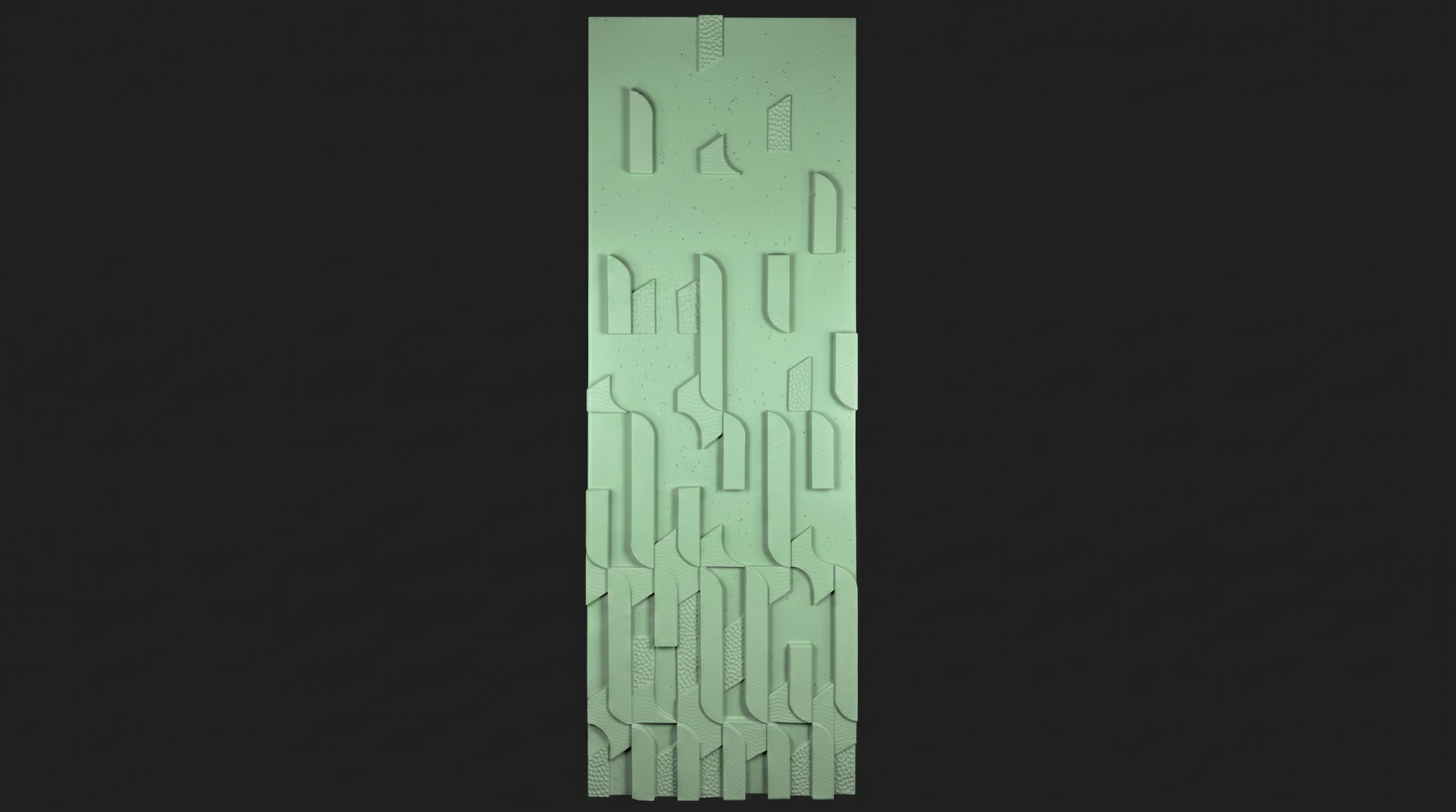 Dekorativni stenski panel - Tekstura Tetris - 240 x 84 cm