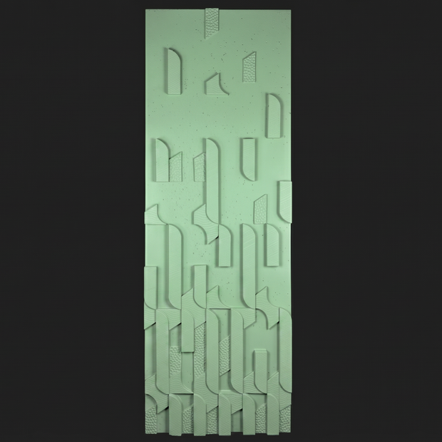 Dekorativni stenski panel - Tekstura Tetris - 240 x 84 cm