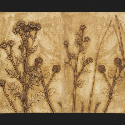 Dekorativni stenski panel - Cvetje 3D Flower (A/B/C/D) - 80 x 60 cm