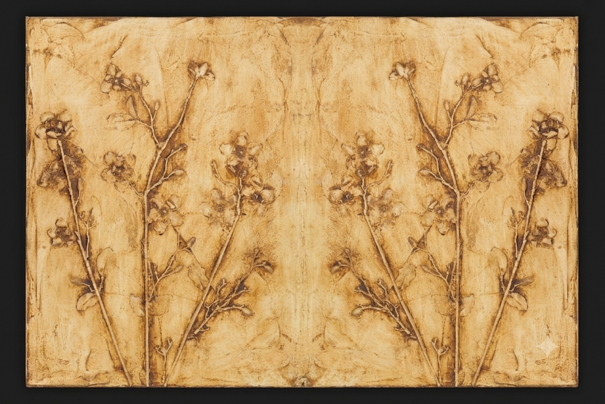 Dekorativni stenski panel - Cvetje 3D Flower (A/B/C/D) - 80 x 60 cm
