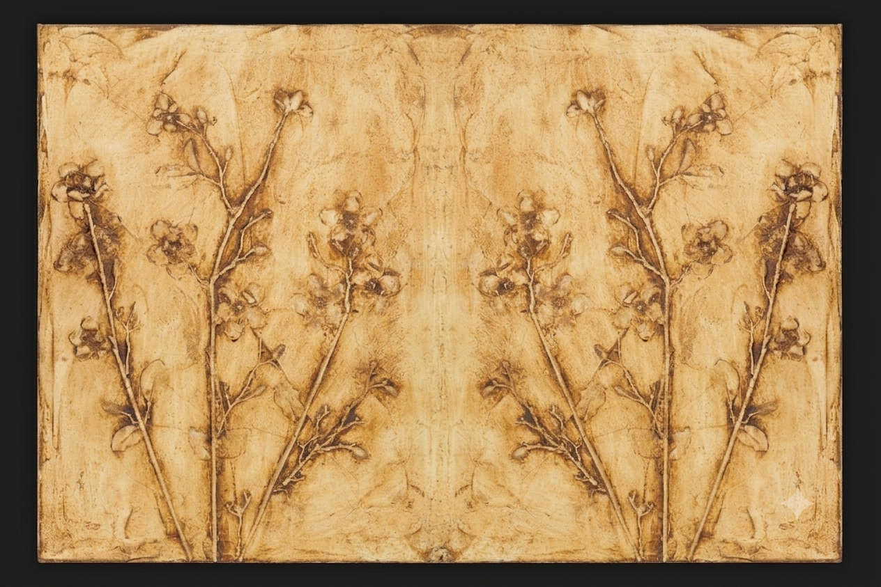 Dekorativni stenski panel - Cvetje 3D Flower (A/B/C/D) - 80 x 60 cm